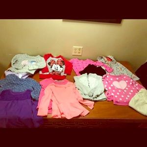 Huge lot NEW/used Fall/Winter 3T girls clothing